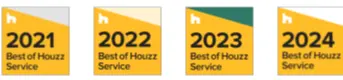 Best of Houzz Service 2021, 2022 et 2023
