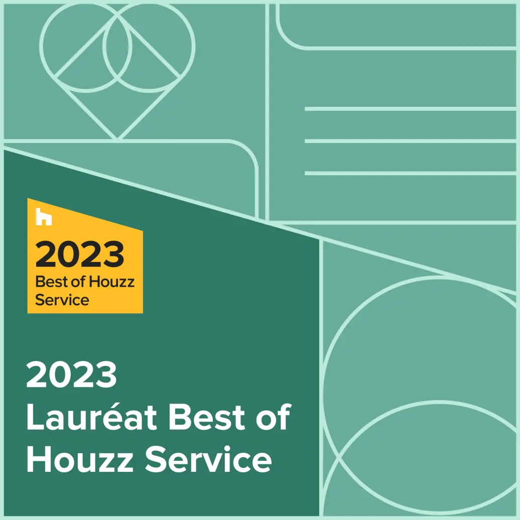 Lauréat Best of Houzz Service 2022 pour 2023